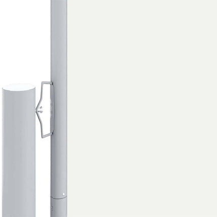 Retractable Side Awning Cream 78.7"x393.7
