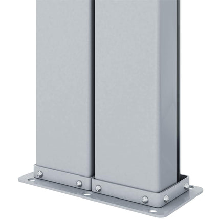 Retractable Side Awning Anthracite 78.7"x393.7