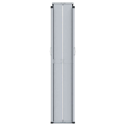 Retractable Side Awning Anthracite 63"x472.4