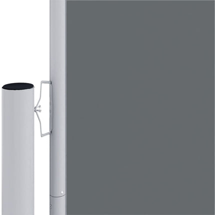 Retractable Side Awning Anthracite 70.9"x472.4
