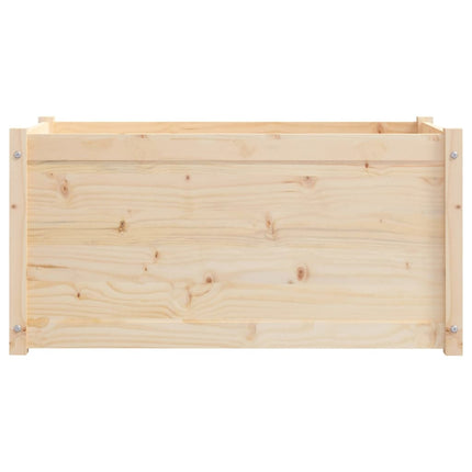 Garden Planter 39.4"x19.7"x19.7" Solid Wood Pine