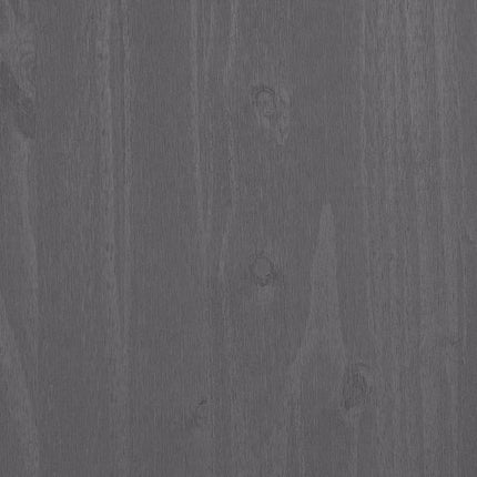 Desk HAMAR Light Gray 44.5"x19.7"x29.5" Solid Wood Pine