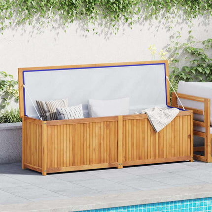 Patio Box 68.9"x19.7"x21.7" Solid Wood Teak
