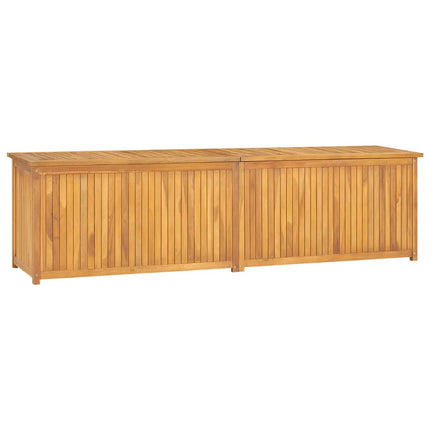 318735 vidaXL Garden Box 200x50x55 cm Solid Wood Teak