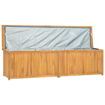 318735 vidaXL Garden Box 200x50x55 cm Solid Wood Teak