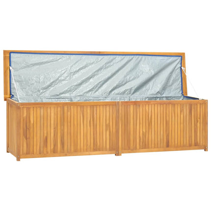 318735 vidaXL Garden Box 200x50x55 cm Solid Wood Teak
