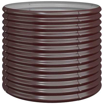 Garden Planter Brown Powder-coated steel Medium Garden Planter