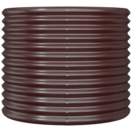 Garden Planter Brown Powder-coated steel Medium Garden Planter