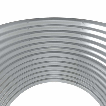 Garden Raised Bed Galvanized Steel 39.4"x39.4"x26.8" Anthracite