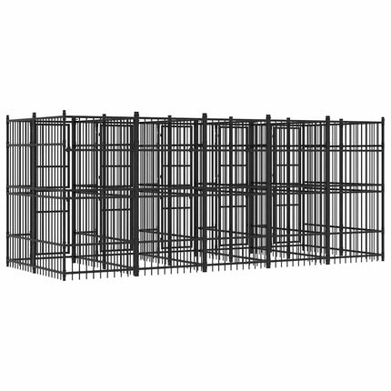 Outdoor Dog Kennel Steel 99.2 ft²