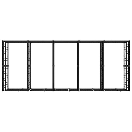 Outdoor Dog Kennel Steel 99.2 ft²