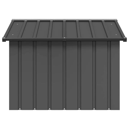 Dog House Anthracite 45.9"x40.6"x32.1" Galvanized Steel