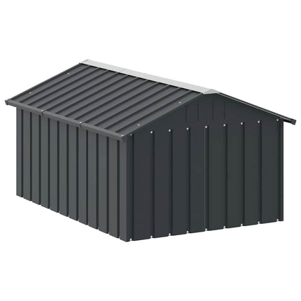 Dog House Anthracite 45.9"x60.2"x32.1" Galvanized Steel