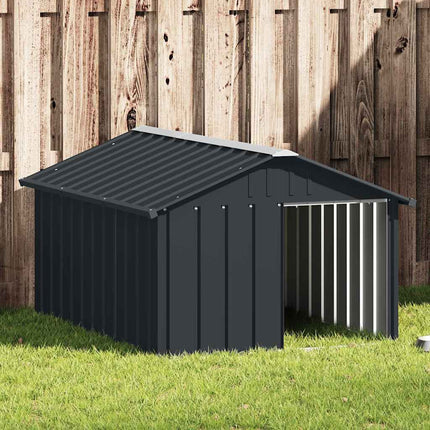 Dog House Anthracite 45.9"x60.2"x32.1" Galvanized Steel
