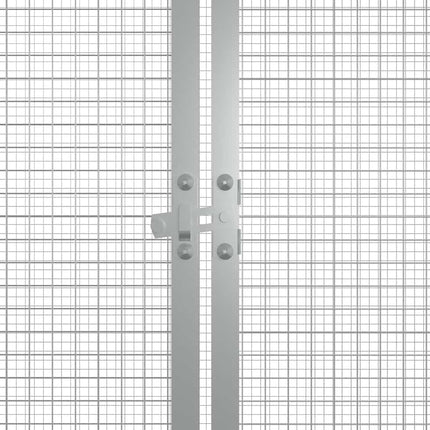 Chicken Cage Anthracite 78.7"x35.8"x39.4" Galvanized Steel