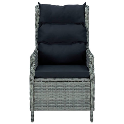 7 Piece Patio Dining Set Light Gray