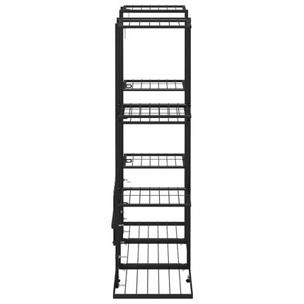 Flower Stand 37.2"x9.8"x35" Black Iron