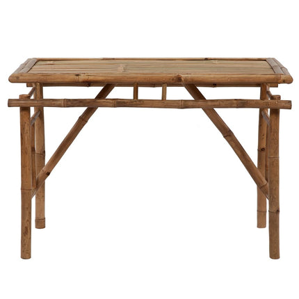 Folding Patio Table 45.3"x19.7"x29.5" Bamboo