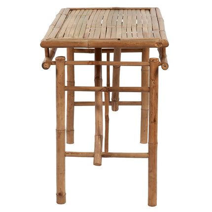 Folding Patio Table 45.3"x19.7"x29.5" Bamboo