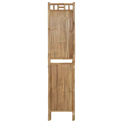 3-Panel Room Divider Bamboo 47.2"x70.9