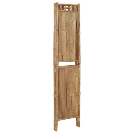 3-Panel Room Divider Bamboo 47.2"x70.9