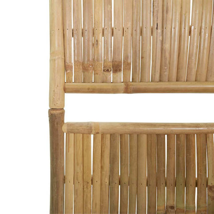 3-Panel Room Divider Bamboo 47.2"x70.9