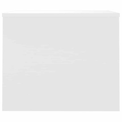 Coffee Table High Gloss White 31.5"x19.9"x16.3" Engineered Wood