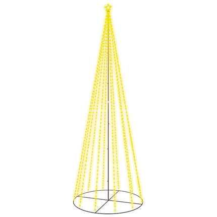 Christmas Cone Tree Warm White 732 LEDs 5x16 ft