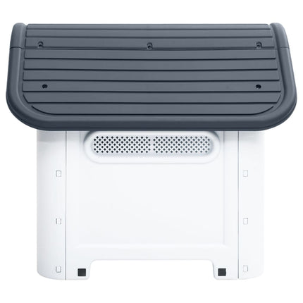 Dog House Grey 23.2x29.5x26.0" Polypropylene