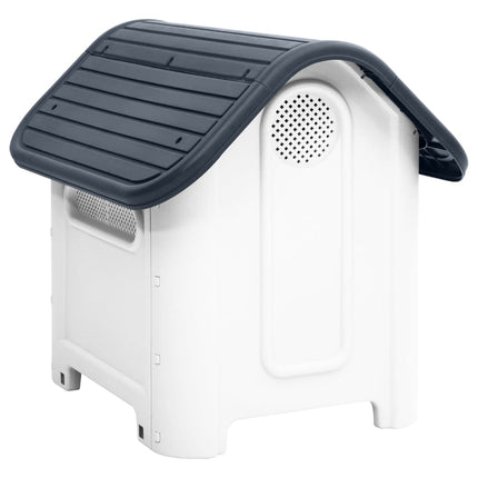 Dog House Grey 23.2x29.5x26.0" Polypropylene