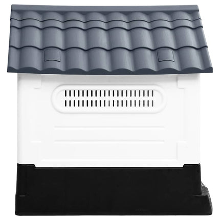 Dog House Grey 22.4x26.8x26.0" Polypropylene