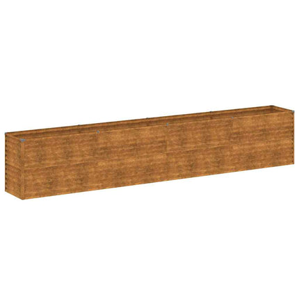Garden Raised Bed 385x50 x 27.2 " Corten Steel