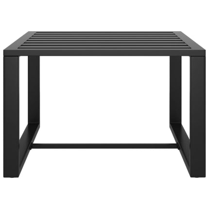 7 Piece Patio Lounge Set with Cushions Aluminum Anthracite