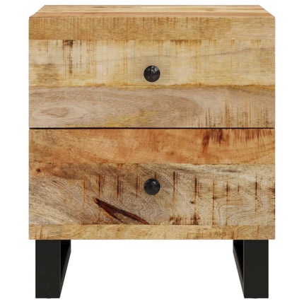 Bedside Cabinet 15.7"x13"x18.1" Solid Wood Mango