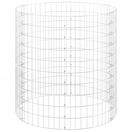 Garden Composter Ø39.4"x39.4" Galvanized Steel