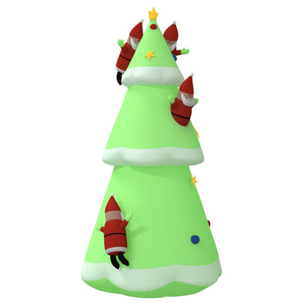 Inflatable Christmas Tree with LEDs 196.9