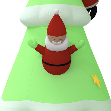 Inflatable Christmas Tree with LEDs 196.9