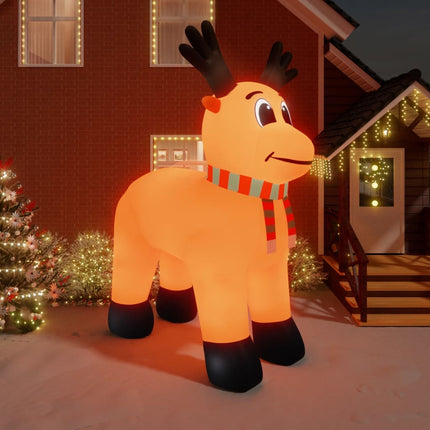 Christmas Inflatable Reindeer with LEDs 196.9