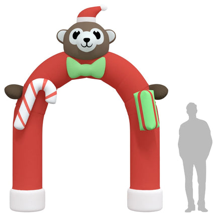 Christmas Inflatable Arch Gate LED 149.6