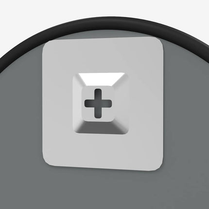 Wall Mirror Black Ø 19.7 " Round