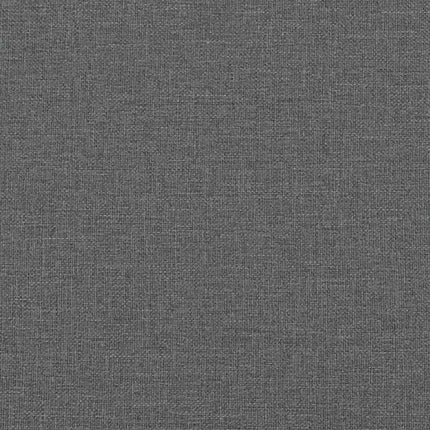 Bed Frame without Mattress Dark Gray Queen Fabric