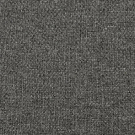 Box Spring Bed Frame Dark Gray Full Fabric (US Only)