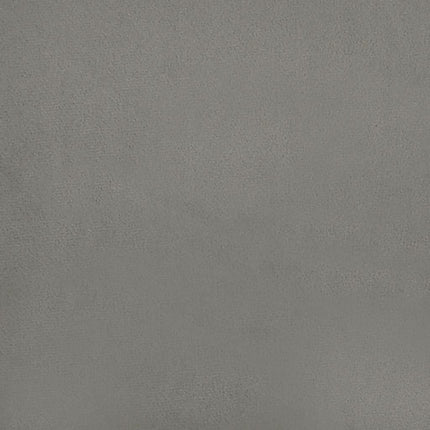 Box Spring Bed Frame Light Gray Full Velvet (US Only)