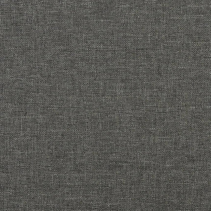Box Spring Bed Frame Dark Gray California King Fabric (US Only)