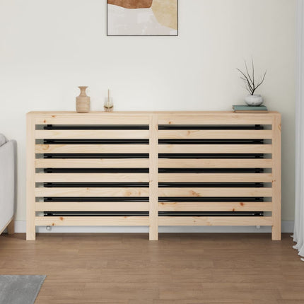 Radiator Cover 66.5"x7.5"x33.1" Solid Wood Pine
