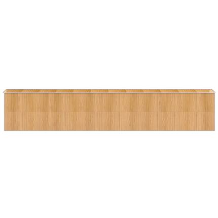 Garden Shed Light Brown 75.6"x402"x87.8" Galvanized Steel