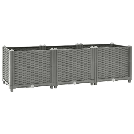 Raised Bed 47.2"x15.7"x15" Polypropylene