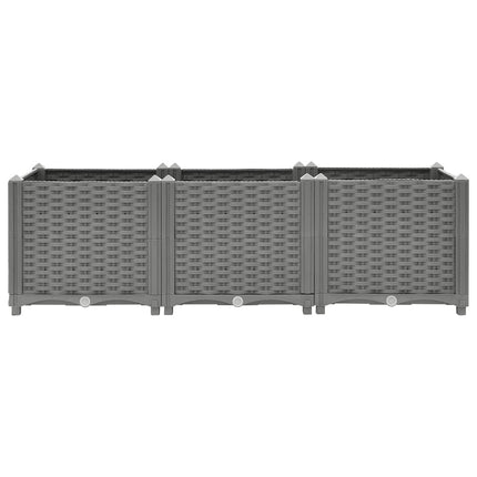 Raised Bed 47.2"x15.7"x15" Polypropylene