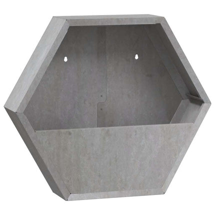 Wall Planter Set of 2 Rusty Corten Steel Medium
