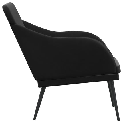 Bench Black 43.3"x29.9"x31.5" Velvet